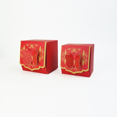 蝴蝶(dié)鎖扣喜(xǐ)糖盒