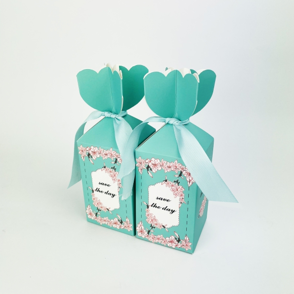 喜(xǐ)糖盒-淺綠花(huā)語