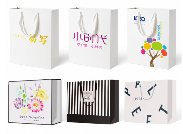 白卡紙手提(tí)袋